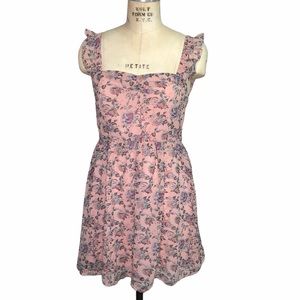 Secret Weekend 10 pink floral mini dress